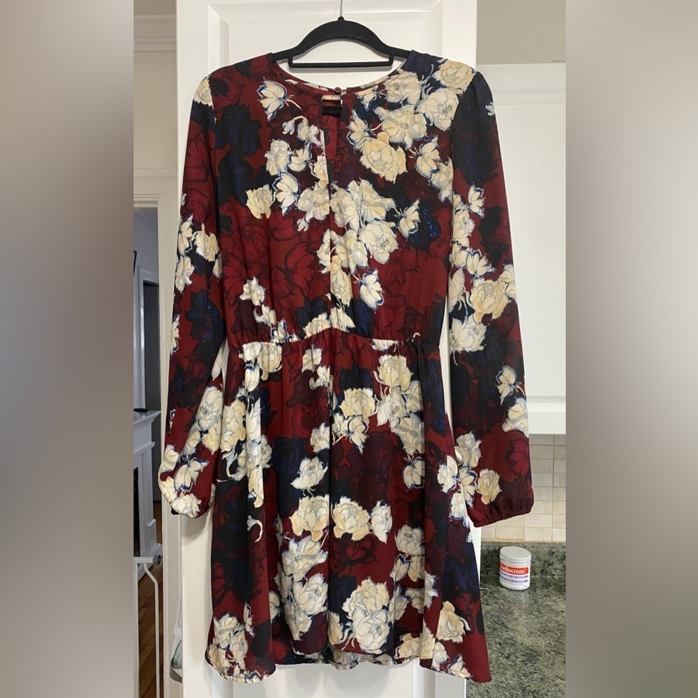 Design Lab Floral Multicolor Aline Dress